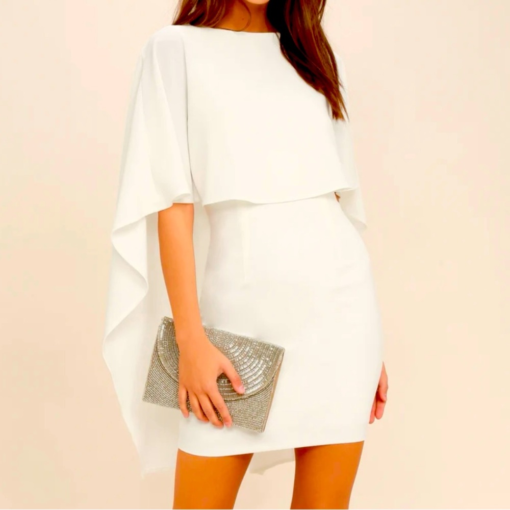 ◽️🤍White LuLus cocktail dress🤍◽️